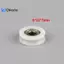 Bánh xe trượt cửa và cửa sổ di chuyển 626 Ròng rọc mang 6 * 22 * 7MM Bánh xe phẳng Hình chữ U Rãnh Nylon Pad Chất liệu phun Đẹp
