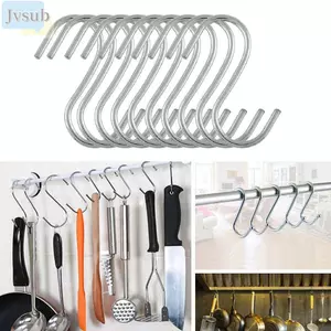 JVSUB 5 / 10 / 20 Chiếc Móc Hình Chữ S Hộ Gia Đình Giá Để Đồ