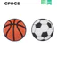 chảm chữ gắn dép crocs dép crocs nữ đế thấp Diy New crocs Phụ kiện hoạt hình Giày lỗ dễ thương