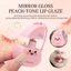 Mirror Gloss Lip Glaze Peach Tone Hydrating Brightening