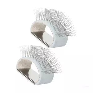 Bàn chải mặt chó xây dựng bằng kim loại hàng đầu Quản lý tóc loại bỏ nếp nhăn hiệu quả cho các vùng nhạy cảm