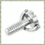Dài 1 / 4 "D-Ring Vít Thép không gỉ Cho Chân Máy Ảnh Đĩa Phát Hành Nhanh Bạc