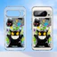 Ốp điện thoại trong suốt cứng "Graffiti Gengar" cho Google Pixel 10 Pro XL 10A Pixel 9 / 8 / 7 Pro Pixel 9Pro 8 Pro 7A Vỏ Google chống sốc