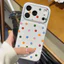 Ốp lưng iPhone Họa tiết da Mạ màu Họa tiết chấm bi iPhone 17 16 15 14 13 12 11 Pro Max Plus Max