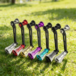 Đơn Rocker Cánh Tay Hàng Không Nhôm PMMA Bóng Giá Đỡ Bao CNC Gia Công