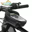 Túi ống trên vỏ cứng để đi xe đạp Chất liệu PVC chống thấm nước có bóng râm phía trước