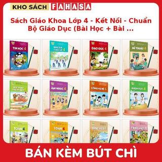 Sách Giáo Khoa Lớp 4 - Kết Nối - Chuẩn Bộ Giáo Dục (Bài Học + Bài Tập) Kèm Bút Chì
