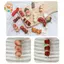 CANAMEK PVC Mô Phỏng Thực Phẩm Thịt Nướng Xiên Vui Nhộn Mini Mô Phỏng Oden Mô Hình Đồ Chơi Đồ Trang Trí CSF