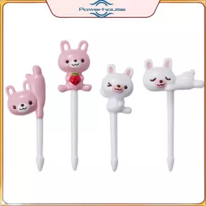 ĐIỆN 8 Cái / bộ Mini Trẻ Em Động Vật Nĩa Trái Cây Hoạt Hình Bánh Ốc Sna Món Tráng Miệng Thực Phẩm Trái Cây Răng Ăn Trưa Trang Trí Tiệc Bento Hộp Phụ Kiện Động Vật Trái Cây Pis.