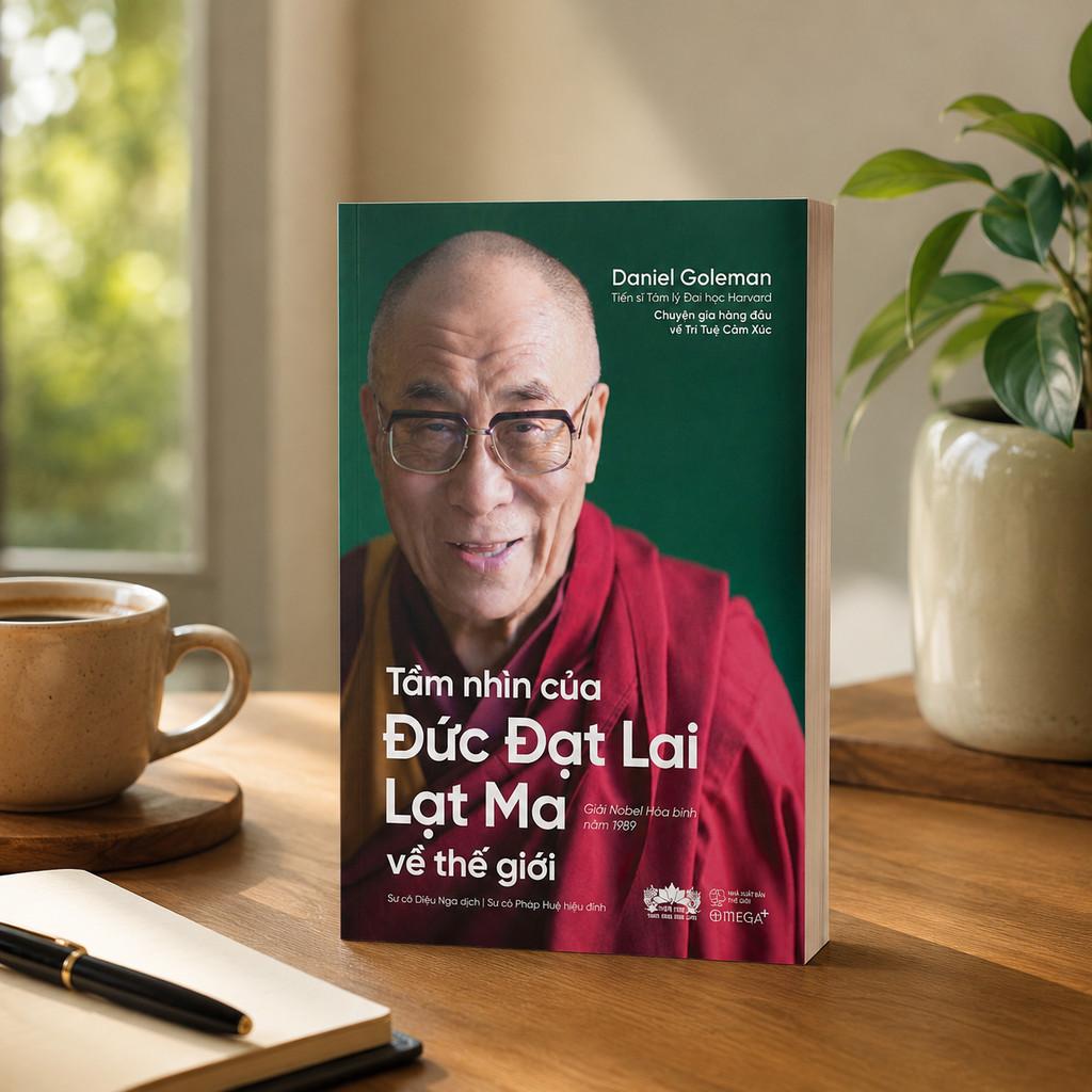 Sách – Tầm Nhìn Của Đức Đạt Lai Lạt Ma Về Thế Giới - Daniel Goleman (Omega Plus)