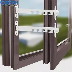 <cosyh>Window Safety Lock Adjustable Opening Angle Prevents Slamming Rust Resistant