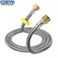 <cosyh>Stainless Steel Shower Hose 2-Pack: Long-lasting G12'' Flexible Connector
