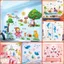 Decal dán tường cho trẻ em, đa dạng mẫu mã và đã có sẵn keo dán.