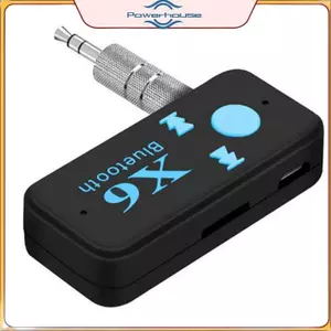Bộ thu POWER 1PC X6 5.0 Bộ thu ô tô 3,5MM có bộ chuyển đổi không dây rảnh tay.