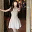 Phong cách mới Phiên bản Hàn Quốc Váy polo dành cho sinh viên Mỹ Hot Girl Slim-fit Slimmer Look Váy sơ mi nữ không tay mùa hè