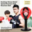 SQ3 Máy Tính Để Bàn Đấm Túi Tốc Độ Phản Ứng Bóng Mạnh Mẽ Đế Lò Xo Để Bàn Giảm Căng Thẳng Đấm Bốc Huấn Luyện QS3