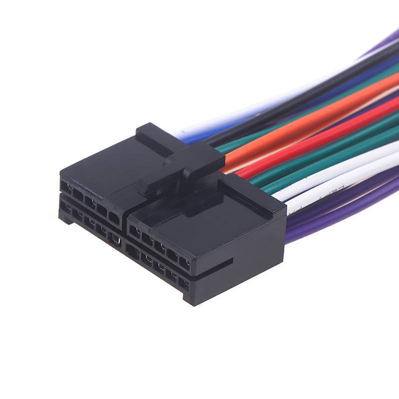 MUQV Dây Vô Tuyến Ô Tô Dây 20pin Bộ Chuyển Đổi Dây Âm Thanh Cd Dvd Cáp Kết Nối T-plug Dây Nguồn Linh Kiện Sửa Đổi n
