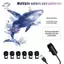 Đèn chiếu USB LED HFTOY 3 / 6 mẫu chiếu- Có thể điều chỉnh Bướm cá voi Sứa Sao biển Quà tặng lễ hội ánh sáng ban đêm ~