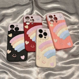 Dành Cho iPhone 16promax Ốp Lưng Điện Thoại rainbow15promax 16pro 16plus 16 Ốp Mềm 15pro 15 14 13 11 Nữ Nam xsmax xr