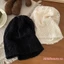 Mũ beanie lười biếng dành cho nữ Mùa hè Móc màu trơn rỗng Mũ đầu lâu thoáng khí nhẹ