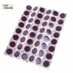PlumHOUSE 48 Chiếc Miếng Dán Lốp Cao Su Xe Đạp Lốp Sửa Chữa Miếng Lót Di Động Lốp Bên Trong Ống Miếng Lót Xe Đạp Phụ Kiện Sửa Chữa VN