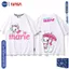 NASA2025 Phong Cách Mới Mary Cat Áo Thun Nữ Mùa Hè Disney Anime Ngoại Vi Quần Áo Rời Nửa Tay Hợp Thời Trang