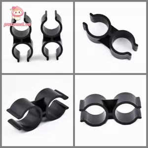 PWSSEND 6 Kẹp Ống PVC, Dụng Cụ Làm Vườn Kẹp Ống 20 / 25mm, Hỗ Trợ Ống Nước Loại U Đa Năng