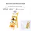Kệ thang thu nhỏ HFTOY 1 Cái 1 / 12 Nhà búp bê Lưu trữ nhiều lớp Mô hình Ra cho phòng ngủ Kệ trưng bày học tập ~