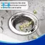 Bộ lọc bồn rửa chén nhà bếp, Bộ lọc thoát nước bồn rửa bằng thép không gỉ, Máy rửa chén an toàn