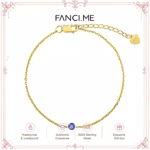 Vòng tay Sapphire đính đá sinh tháng 9 tinh tế FANCIME