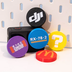 Thích hợp cho Vỏ ống kính DJI Action6 Chống mài mòn Chống trầy xước Vỏ bảo vệ chống bụi Action6 Phim hoạt hình dễ thương
