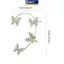 MAKY Bông Tai Bướm Zircon Đẹp Dành Cho Nữ Móc Tai Không Bánh Cho Sụn Để Nâng Cao Trang Phục Hàng Ngày Của Bạn VN