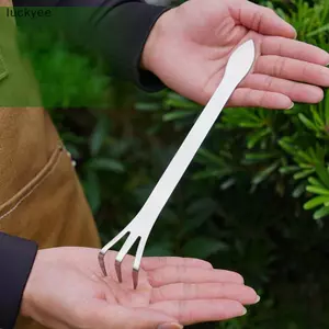 Luckyew 1 Mới Thép Không Gỉ Rễ Cây Cảnh Chậu Cây 3 Mở Rộng Đất Dụng Cụ Cầm Tay Chống Rỉ Rỉ Sét Nhà Dụng Cụ Làm Vườn TQ