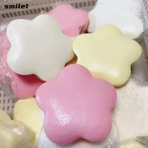 Đồ chơi phục hồi chậm SMILE, Hương thơm sữa Đồ chơi bóp ngôi sao cảm ứng mềm mại, Đồ chơi giải phóng căng thẳng hình ngôi sao hình ngôi sao hình ngôi sao dễ thương Kid