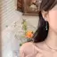 AN.MART 1 Cặp Sang Trọng Cao Cấp Cảm Giác Bướm Dài Dép Bông Tai Nữ Bé Gái Bông Tai Bướm Thời Trang Tinh Tế Quà Tặng Trang Sức VN