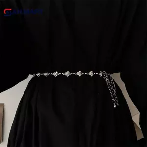 AN.MART Thời Trang Đa Năng Phong Cách Dân Tộc sel Dây Thắt Lưng Cho Nữ Bé Gái Phóng Đại Đơn Lớp Cơ Thể Đảng Trang Sức Quà Tặng VN