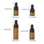AN.MART 7 Chiếc Bộ Chai Nhỏ Giọt Mini Di Động Có Thể Đổ Lại 1 / 2 / 3 / 5ml Lọ Thủy Tinh Màu Macaron Trống Có Thể Tái Sử Dụng Hộp Đựng DIY VN