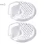 Đệm Gel Lật Silicon Miếng Lót Nhỏ Chấm Tròn Chống Trượt Flip-flops GEL Chống Trơn Trượt Trong Suốt Chân Trước Miếng Lót Giày Bảo Vệ Ngón Chân