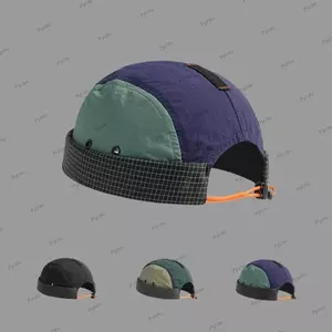 Mũ 5 ngăn PYCOU, Mũ Beanies khô nhanh màu trơn, Mũ không vành chống tia cực tím có thể điều chỉnh dành cho nữ
