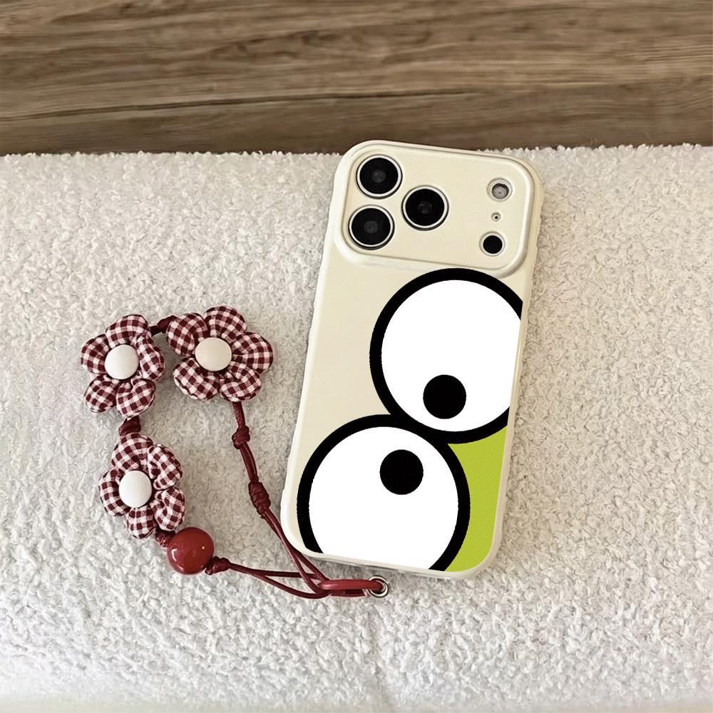 Big Eyed Frog cho iPhone 17promax trường hợp điện thoại 161514plus soft case 1311211