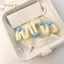 PNPIA- Kẹp Tóc Sóng Trái Tim Đơn Giản Dễ Thương Ngọt Ngào Đa Năng Kẹp Tóc Lớn Cho Nữ Bé Gái Thời Trang Cá Mập Kẹp Phụ Kiện Tóc Quà Tặng