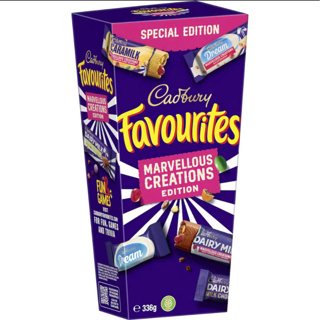 Chocolate CADBURY Favourites hàng Úc