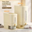 Hộp đựng cơm một cú nhấp tự động ST2 Hộp đựng cơm kín khí chống bụi có cửa sổ nhìn thấy TS2