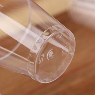 50 cái 30ml dùng một lần Mini rõ ràng cốc nhựa ngoài trời dã ngoại sinh nhật nhà bếp Đảng bắn kính thạch Ly bộ đồ ăn nếm