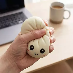 MỚI Mô Phỏng Hấp Bun Căng Thẳng Đồ Chơi Tay Cười Đồ Chơi Lo Âu Fidget Cho Bàn Giáo Viên SKY