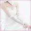 VIC Nữ Bé Gái Mùa Hè Chống Tia UV Găng Tay Ruched Lưới Vải tuyn Ngọc Trai Đính Hạt Màu Trơn Ngón Găng Tay Cho Đám Cưới Opera P