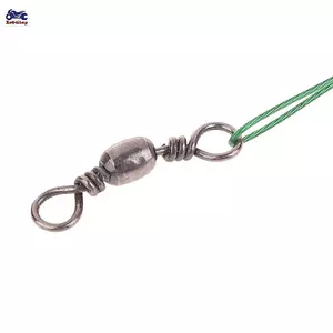 XOITOP 10 Cái 10 / 15 / 20 / 25 / 30CM Dây thép chống cắn Dây xích Mồi Fishhook Line Trace Wire Leader với phụ kiện mồi câu xoay VN