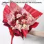 HFTOY 38 Chiếc Khăn Giấy Cotton Sữa Người Bán Hoa Giấy Gói Hoa DIY Handmade Bó Hoa Thủ Công Quà Tặng Ngủ Đồ Dùng Tiệc Cưới ~