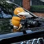 Mô hình Psyduck cầm súng Gatling ngầu, trang trí đuôi xe, nóc xe, dân chơi ô tô, có phụ kiện