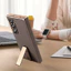 Ốp điện thoại gấp da cao cấp cho Samsung Galaxy Z Fold 7 5G Flip6 5 4 3 Bảo vệ nâng cao + Giá đỡ kim loại Hỗ trợ mạnh mẽ